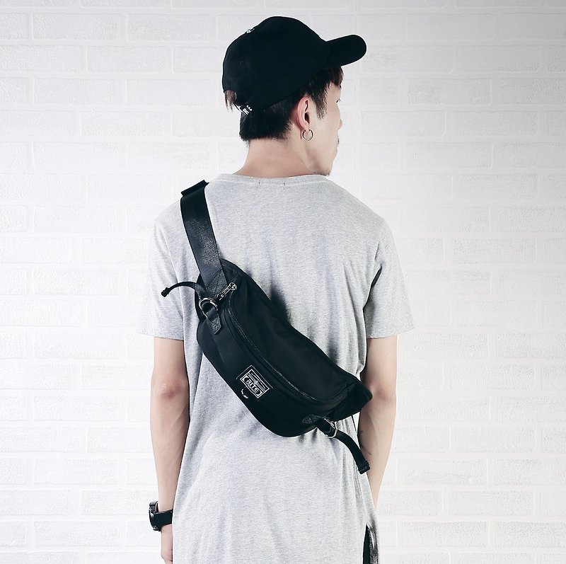 ポケットを運ぶ║2016RITEは包帯 - ナイロン黒║ - ショルダーバッグ - 防水素材 ブラック