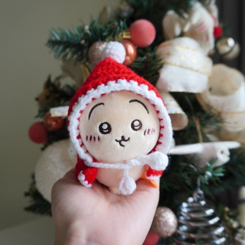 Jiikawa baby clothes-Christmas Little Red Riding Hood only sells baby clothes, does not include dolls Christmas gift exchange gifts - ตุ๊กตา - ผ้าฝ้าย/ผ้าลินิน สีแดง