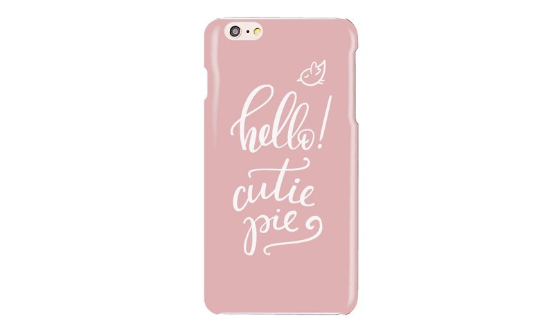 Everyone Firm - [Little cute] -3D full hard shell-RC09 - Phone Cases - Plastic Pink
