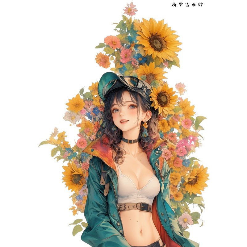 【7月新作】07-097-0083 コラージュステッカー - 貼紙 - 紙 