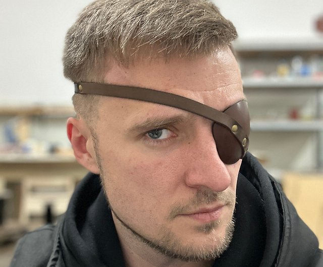 Targaryen Eye Patch, Aemond eye patch, Leather Eye Patch, Man Eye