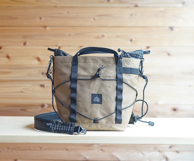DCF・ブルー｜ちびハイカーサコッシュ・S/登山・キャンプ