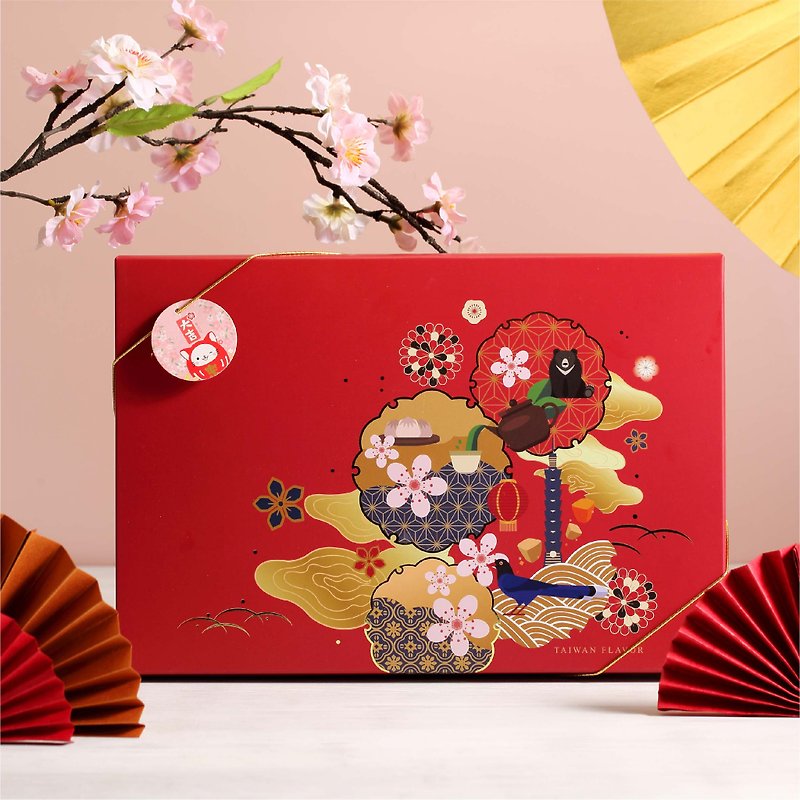 [New Year Gifts] Tang Hong Souvenir-Comprehensive Sandwich Cake Gift Box - Handmade Cookies - Fresh Ingredients 
