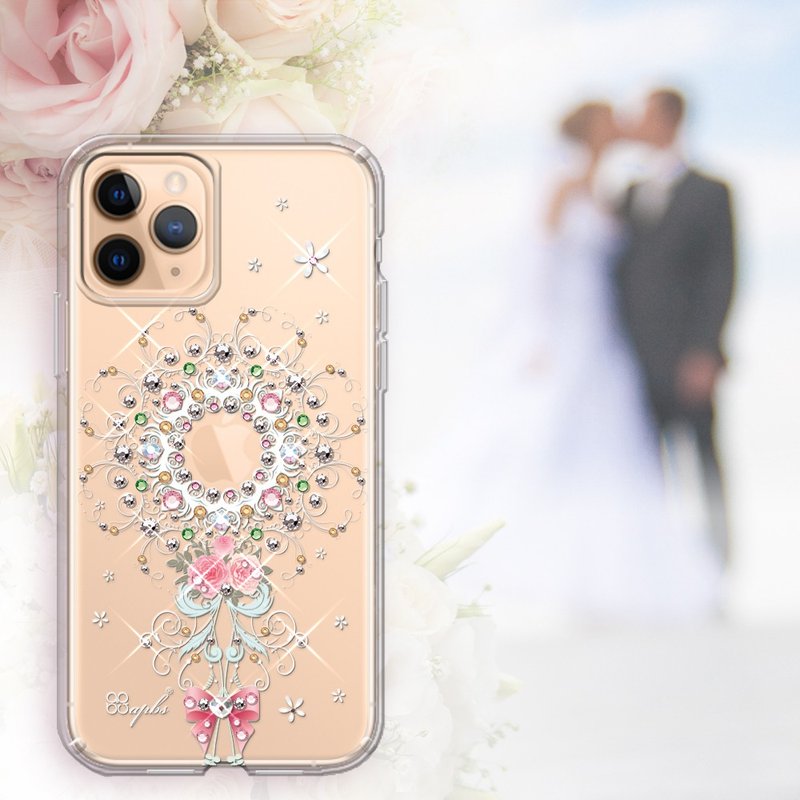 薄いミリタリースタンダードのアンチドロップクリスタルカラーダイヤモンド携帯電話ケースのiPhone11フルシリーズ-101の結婚提案 - スマホケース・カバー - その他の素材 多色