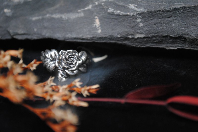 One Book/Handmade Silver Jewelry/Ring/Shengchun Series/Yan - General Rings - Sterling Silver Silver