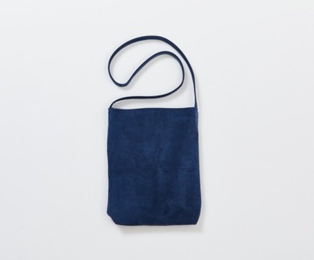 Leather Shoulder Bag S Indigo Men's Women's Pigskin Clutch Bag