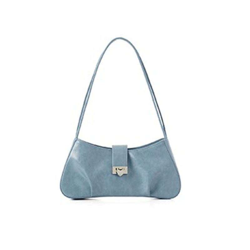 Donkie Made in Korea Raria Bag styles D1121 SKY BLUE - กระเป๋าแมสเซนเจอร์ - หนังเทียม 