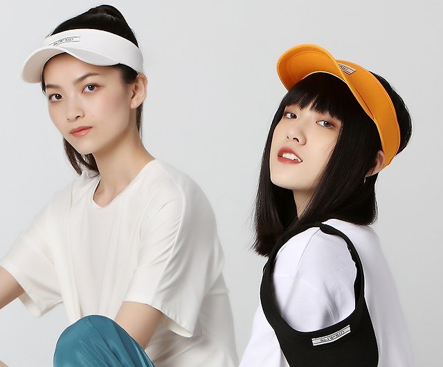 50% off [ISW] Multicolor Sports Top Hat - White Tennis Hat - Shop
