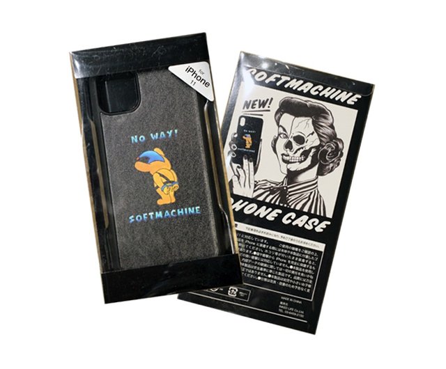 Softmachine No WayIphoneケース警視庁のマスコット式携帯電話ケースを