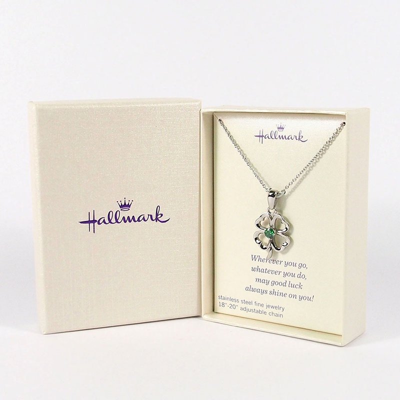 Styling Clover Necklace [Hallmark-Gift Necklace] - Necklaces - Other Materials Silver