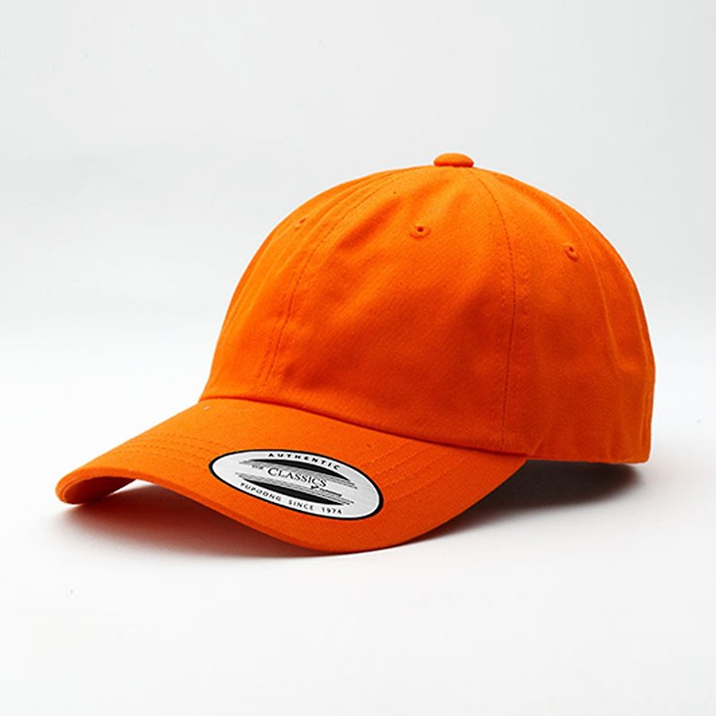 Piece Yupoong-Low Profile Cotton Twill ::Orange:: - Hats & Caps - Cotton & Hemp Orange