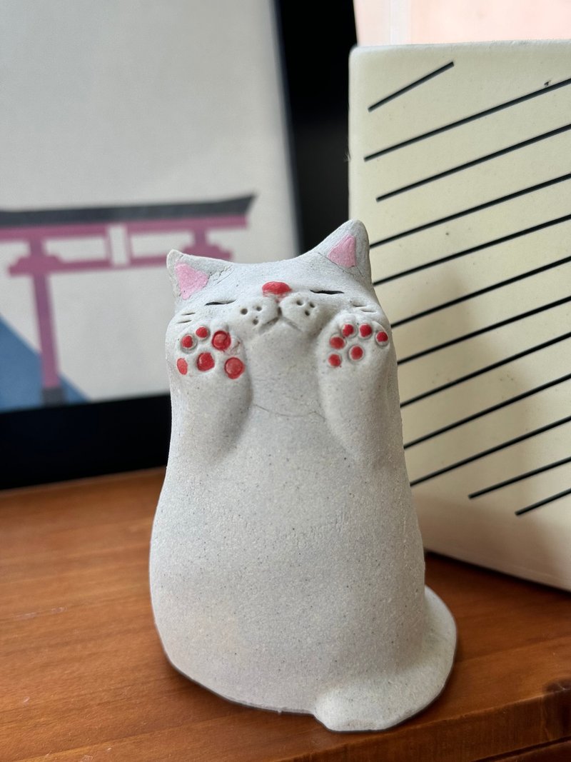 布施貓 | Give Me Ten! - 擺飾/家飾品 - 陶 