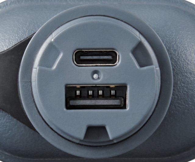 ELECOM NESTOUT アウトドアモバイルバッテリー 10000mAh グレー