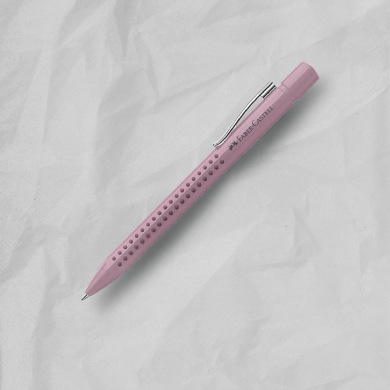 Faber-Castell Good Idea Hold Ball Pen-Dark Pink (Original Genuine) - ปากกา - วัสดุอื่นๆ สึชมพู