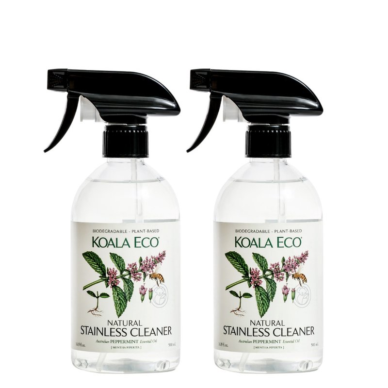 【銀光不銹鋼專用清潔劑】500ml二入組-澳洲科菈KOALA ECO - 其他 - 濃縮/萃取物 透明