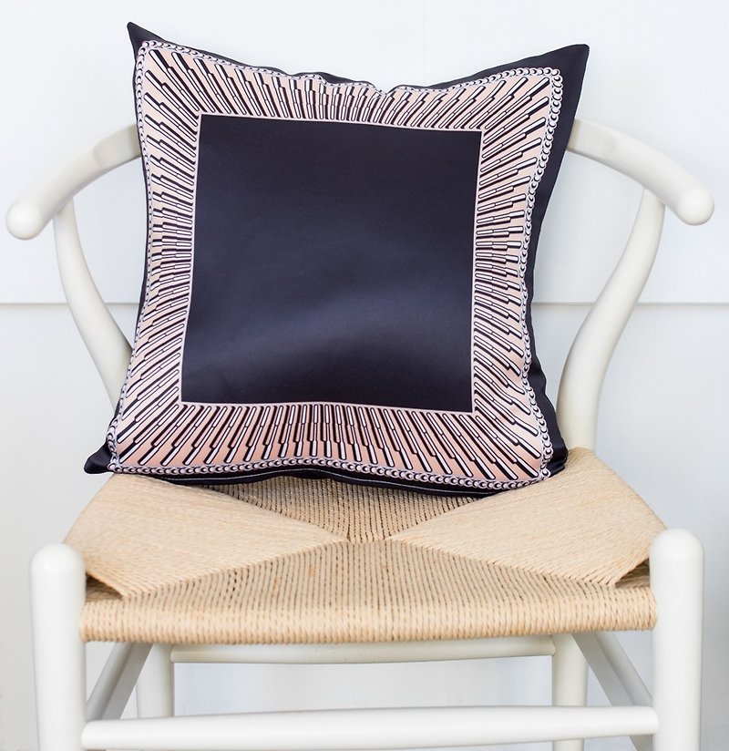 現代幾何造型風格抱枕(45cmX45cm) - 枕頭/咕𠱸 - 聚酯纖維 多色
