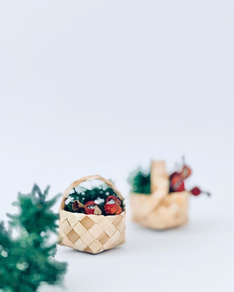 迷你月桃提籃 - 擺飾/家飾品 - 植物．花 