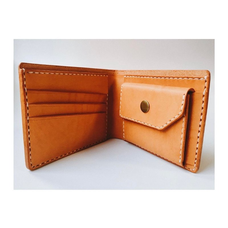 YIYU handmade leather goods/customized - Wallets - Genuine Leather Brown