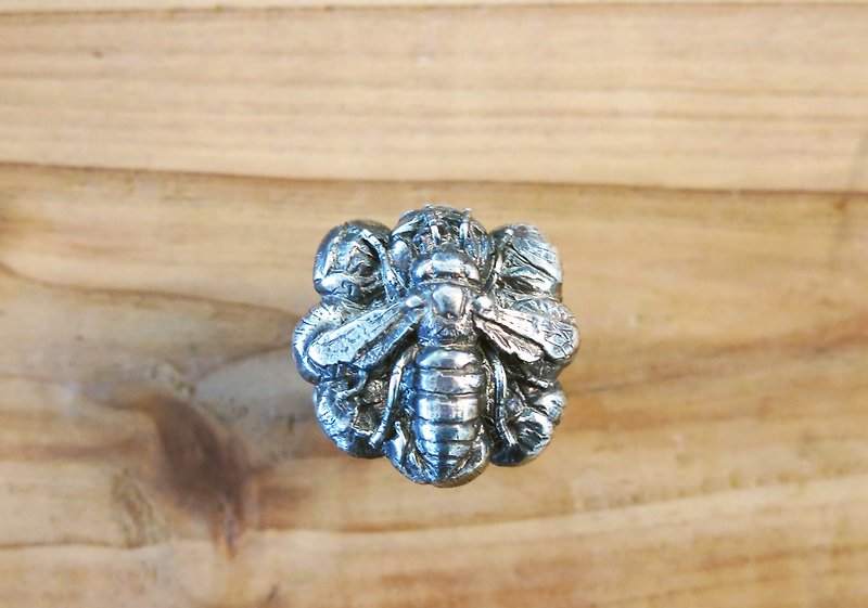 Queen Bee Ring - General Rings - Sterling Silver Silver