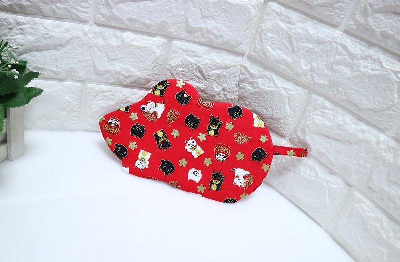Year of the Rat Red Envelope Bag Biting Money Rat Lucky Rat Cloth - Chinese New Year - Cotton & Hemp 