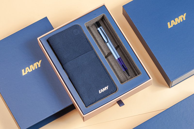 【雷雕刻字】LAMY 原子筆 磁吸筆套禮盒  / AL STAR / 多彩選01 - 原子筆/中性筆 - 鋁合金 多色
