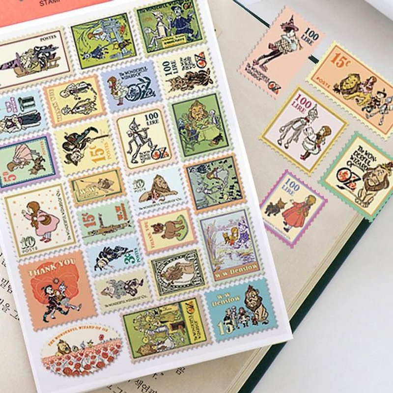 7321Desgin - Stamp Sticker Set V4 - Dorothy B02, 7321-04337 - Stickers - Paper Multicolor
