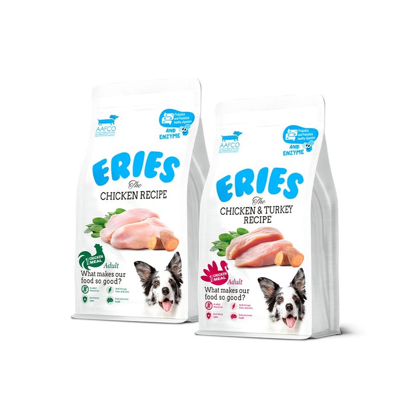 狗主食丨伊瑞思丨益生菌酵素成犬糧丨1kg丨單包 - 狗罐頭/鮮食 - 其他材質 