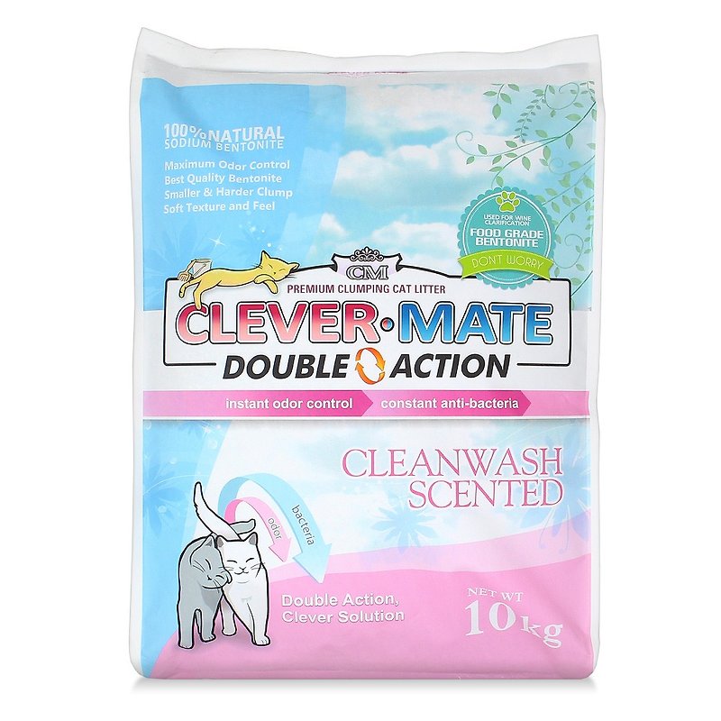 (買3送1)除臭+抑菌 Double Action雙倍強效10公斤(清新香味) - 寵物美容/清潔 - 其他材質 