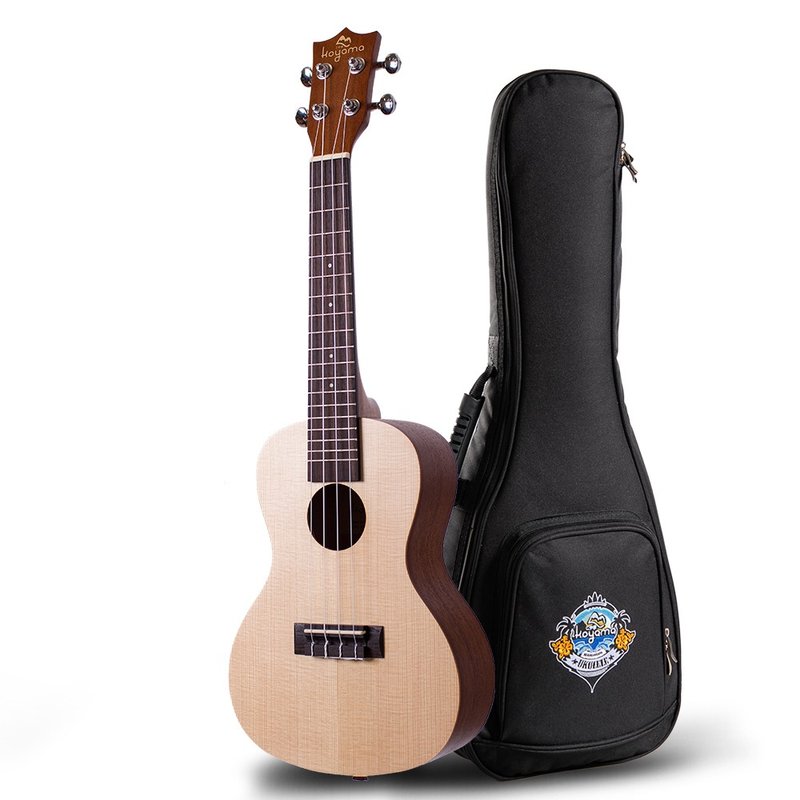 Koyama KYM-C11 SS Solid Spruce Concert Ukulele 11 series - กีตาร์เครื่องดนตรี - ไม้ สีนำ้ตาล