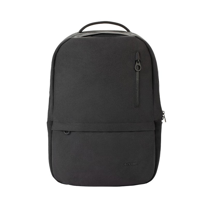 Incase Campus Compact Backpack 16-inch lightweight laptop backpack (carbon black) - กระเป๋าเป้สะพายหลัง - เส้นใยสังเคราะห์ สีดำ
