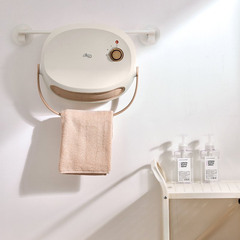 Portable Bathroom Heater (PBH-191CW) - Bathroom Supplies - Other Materials White