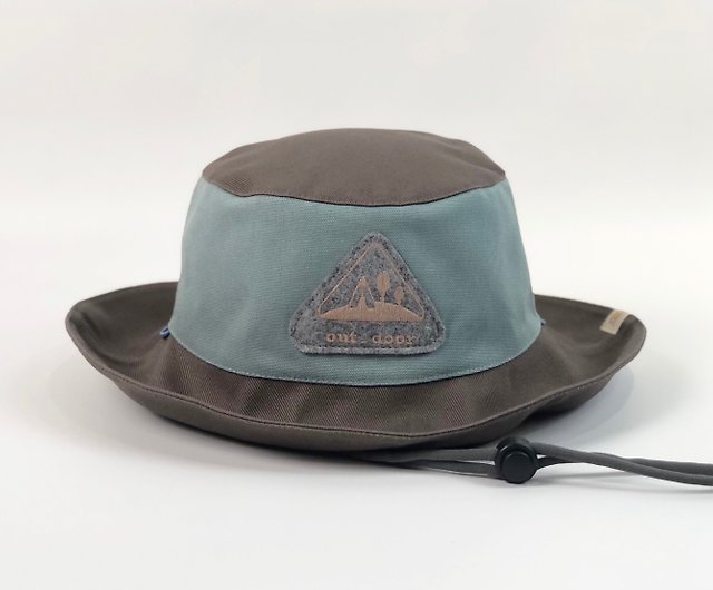 Va.outdoor single-sided waterproof series/fisherman hat/gray blue - Shop  va.outdoor Hats & Caps - Pinkoi