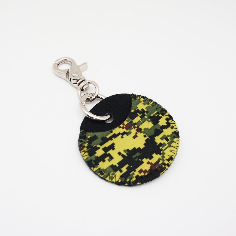 BLR gogoro key cover digital camouflage series - ที่ห้อยกุญแจ - เส้นใยสังเคราะห์ สีเขียว