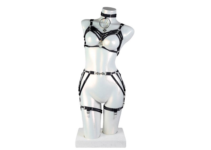 Yennifer Harness Set Black - 其他 - 其他材質 黑色