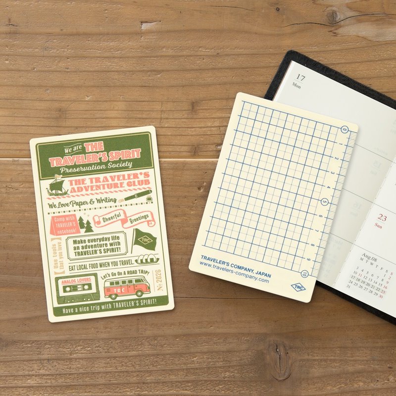 Traveler's Notebook 2026 PA 小墊板(限定) - 其他 - 其他材質 多色