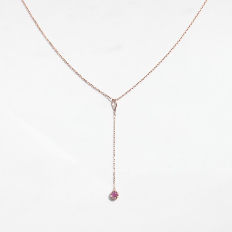 14K 両面ダイヤモンド ペンダント (ネックレスまたはスタッド イヤリングと組み合わせ可能) - ネックレス - 貴金属 ゴールド
