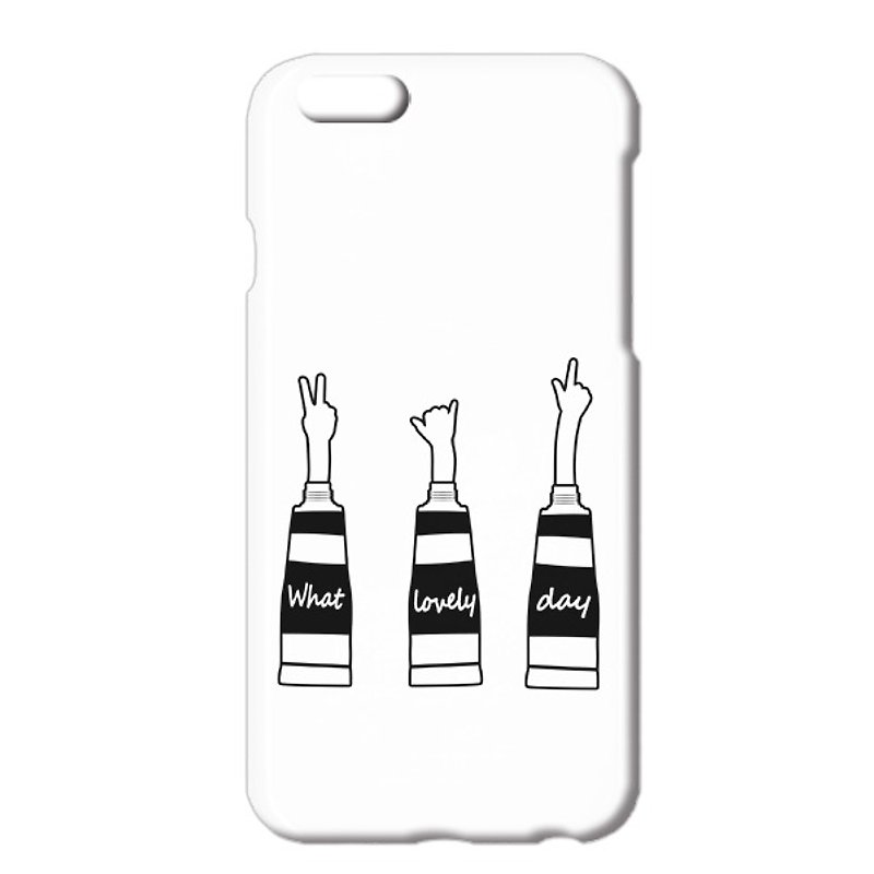 [iPhone Case] What a lovely day - Phone Cases - Plastic White