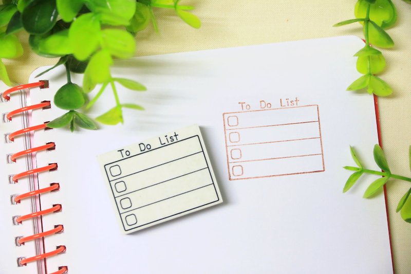 To Do List (Handwritten) To Do List | Handbook Seal - Stamps & Stamp Pads - Other Materials White