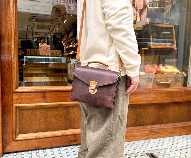 ミニハンドバッグ＆ショルダーバッグ DIYレザークラフトキット 本革