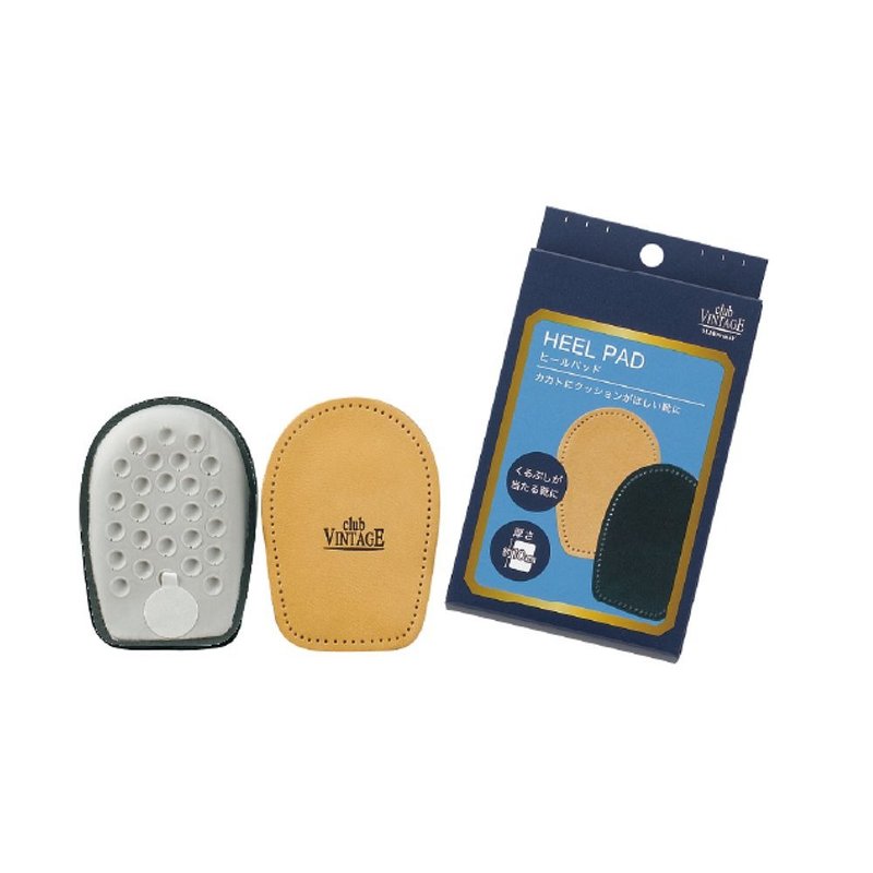 高級羊皮腳跟緩衝鞋墊 舒緩壓力 視覺增高 男/女用 比利時製 - 鞋墊/周邊 - 真皮 多色