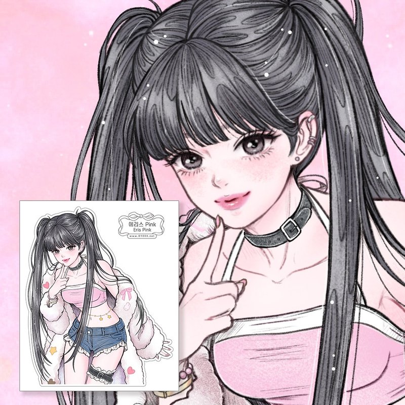 Eris stickers - 貼紙 - 紙 