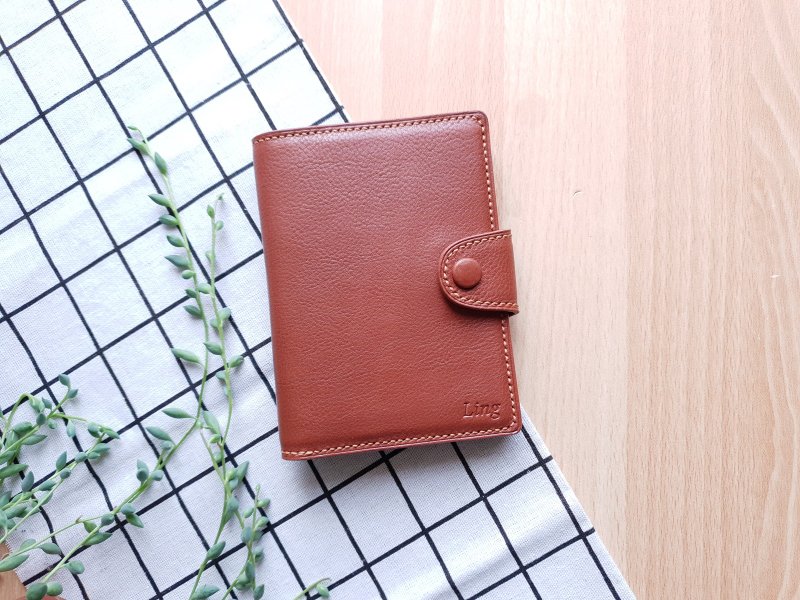 YF119_Handmade Cultural Creation Flying~ Passport Book/Passport Holder/Passport Wallet/Passport Case - ที่เก็บพาสปอร์ต - หนังแท้ หลากหลายสี