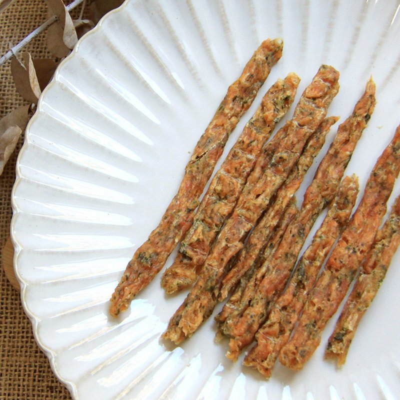 【Raw Market肉麻吉】抗氧營養棒-雞肉海藻 - 寵物零食/肉乾 - 新鮮食材 綠色