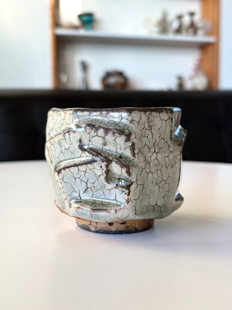 純粹製陶 - 柴焼貫入粉引杯 - 急須・ティーカップ - 陶器 