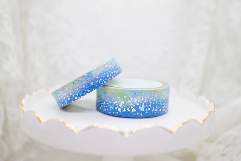 Hot Stamping Paper Tape Set-Ocean Galaxy - มาสกิ้งเทป - กระดาษ หลากหลายสี