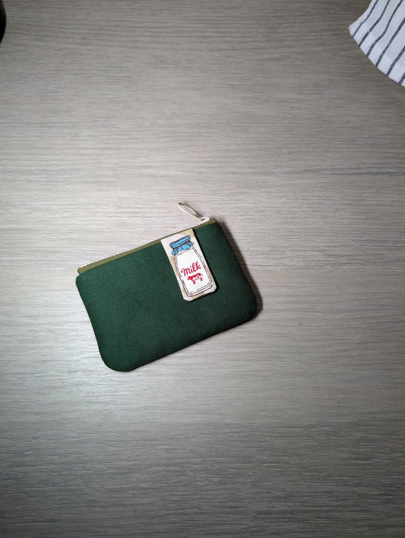 鮮奶零錢包 - 零錢包/小錢包 - 棉．麻 