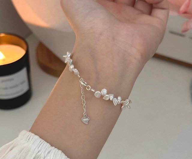 ペルノイ　バングル Porter Classic/BLK SILVER BANGLE W/GOLD PEACE