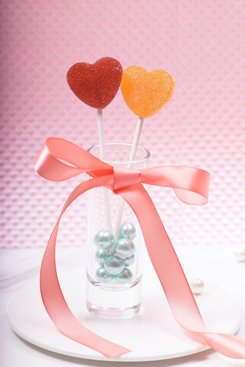[DULCET dry jam] hug love 8 love lollipop - ขนมคบเคี้ยว - อาหารสด 