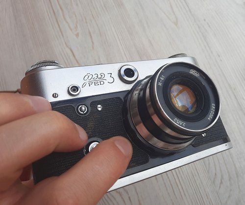 FED 3 レンジファインダーカメラ FED 3 ソビエト レンジファインダー 写真カメラ ヴィンテージ