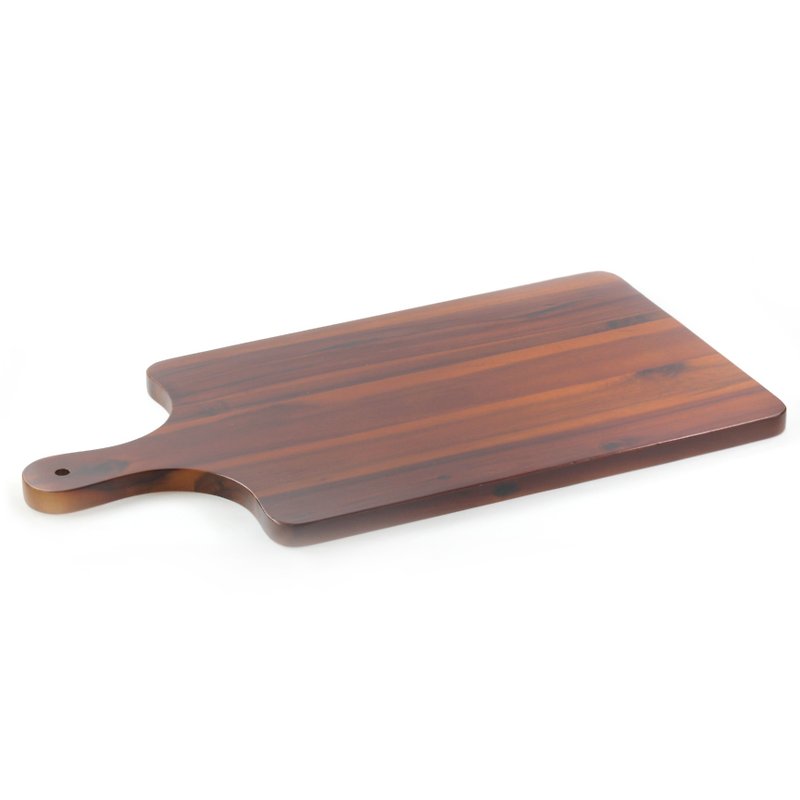 |喬木|柄付きまな板/長方形プレート/木製プレート/アカシア - 茶碗・ボウル - 木製 ブラウン